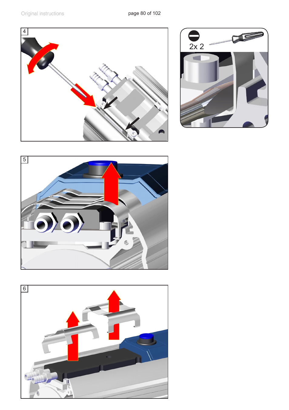 2x 2 | VACUUBRAND MZ 1C User Manual | Page 80 / 102