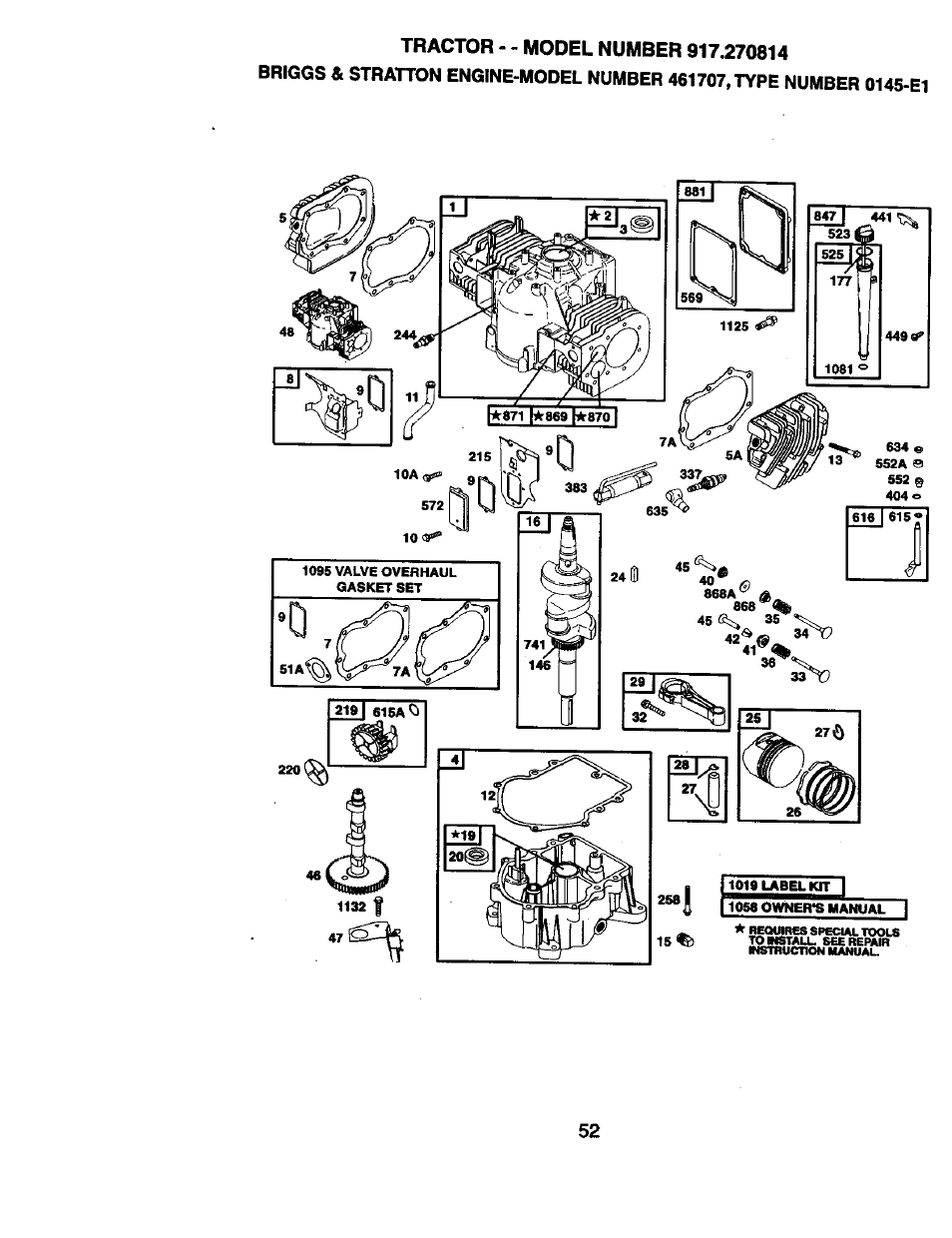 Craftsman 917.270814 User Manual | Page 52 / 60