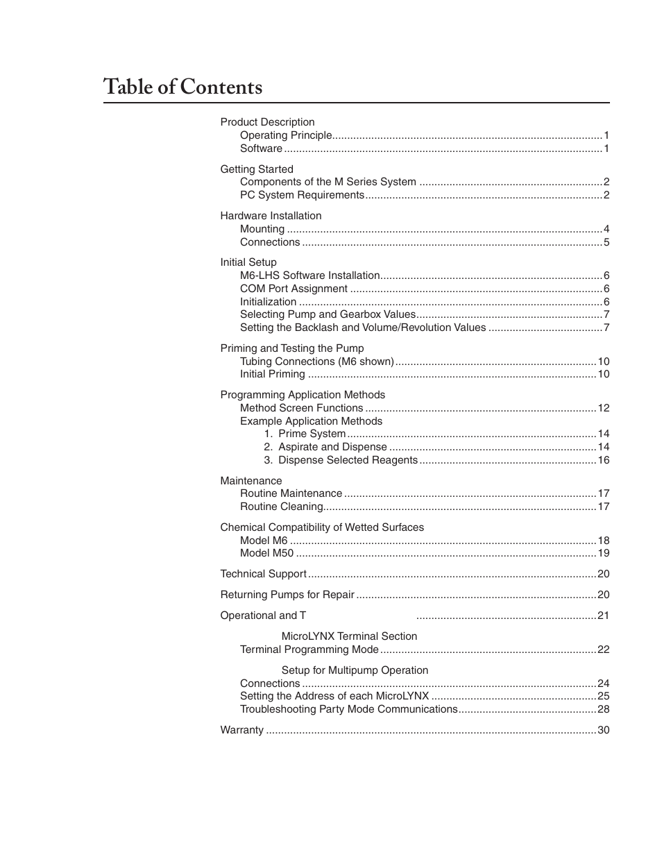 VICI M50 User Manual | Page 3 / 34