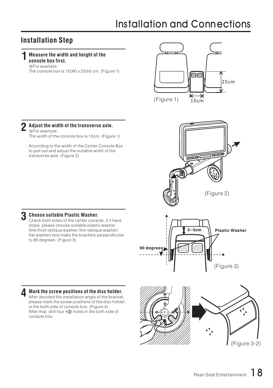Ins tallation and conn ections, Installation step | Vizualogic RoadTrip Elite 8 User Manual | Page 19 / 28