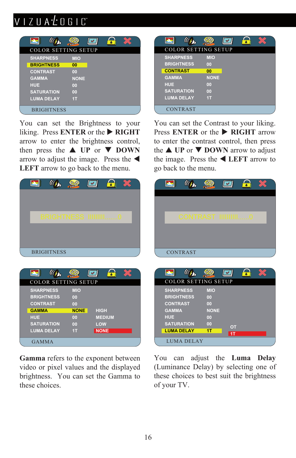 Vizualogic A-1285 User Manual | Page 18 / 28