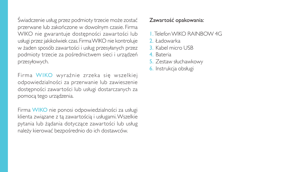 Wiko RAINBOW 4G User Manual | Page 196 / 218