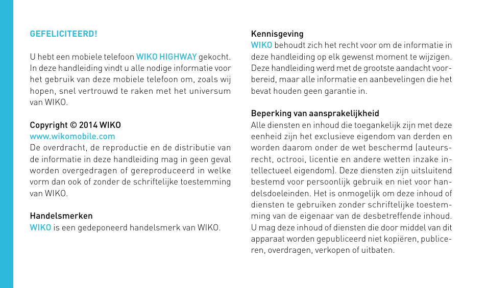 Wiko HIGHWAY User Manual | Page 148 / 194