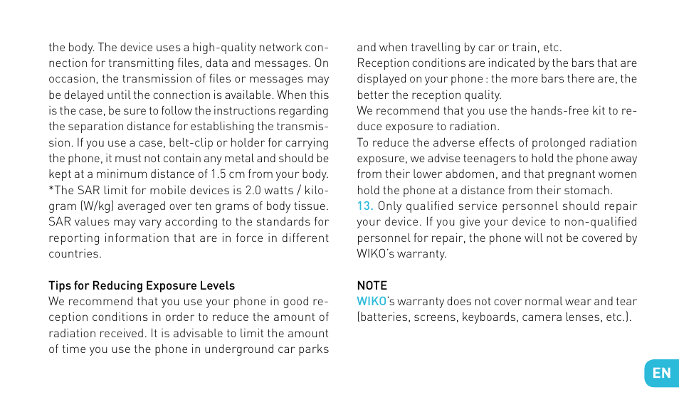 Wiko HIGHWAY User Manual | Page 45 / 194