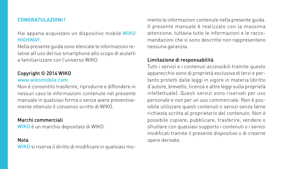 Wiko HIGHWAY User Manual | Page 52 / 194