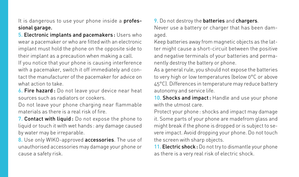 Wiko GETAWAY User Manual | Page 42 / 194