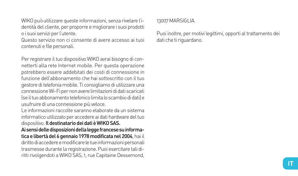 Wiko GETAWAY User Manual | Page 71 / 194