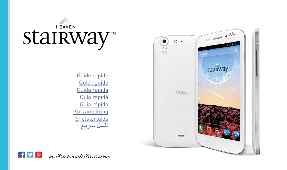 Wiko STAIRWAY User Manual | 180 pages