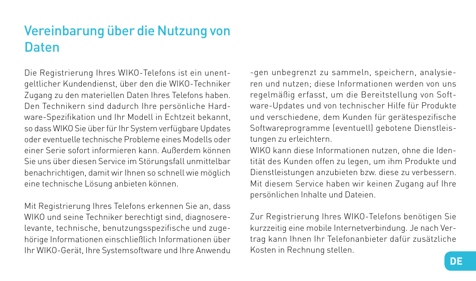 Wiko STAIRWAY User Manual | Page 133 / 180