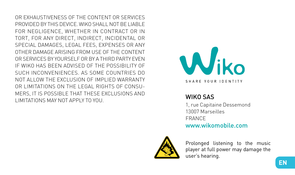 Quick guide | Wiko STAIRWAY User Manual | Page 27 / 180