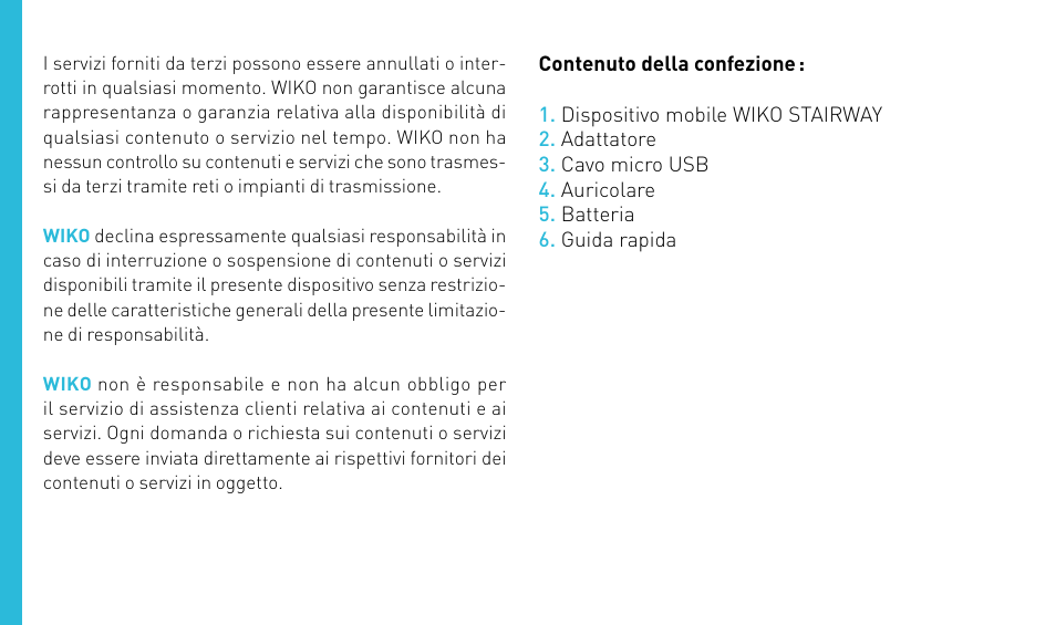 Wiko STAIRWAY User Manual | Page 50 / 180
