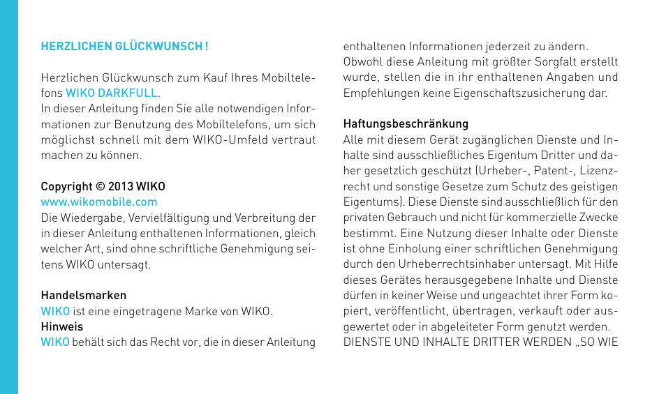Wiko DARKFULL User Manual | Page 124 / 194