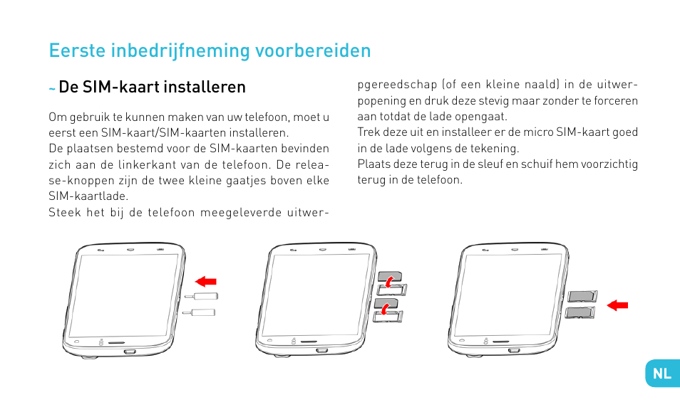 Eerste inbedrijfneming voorbereiden | Wiko DARKFULL User Manual | Page 153 / 194