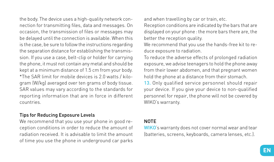 Wiko DARKFULL User Manual | Page 45 / 194