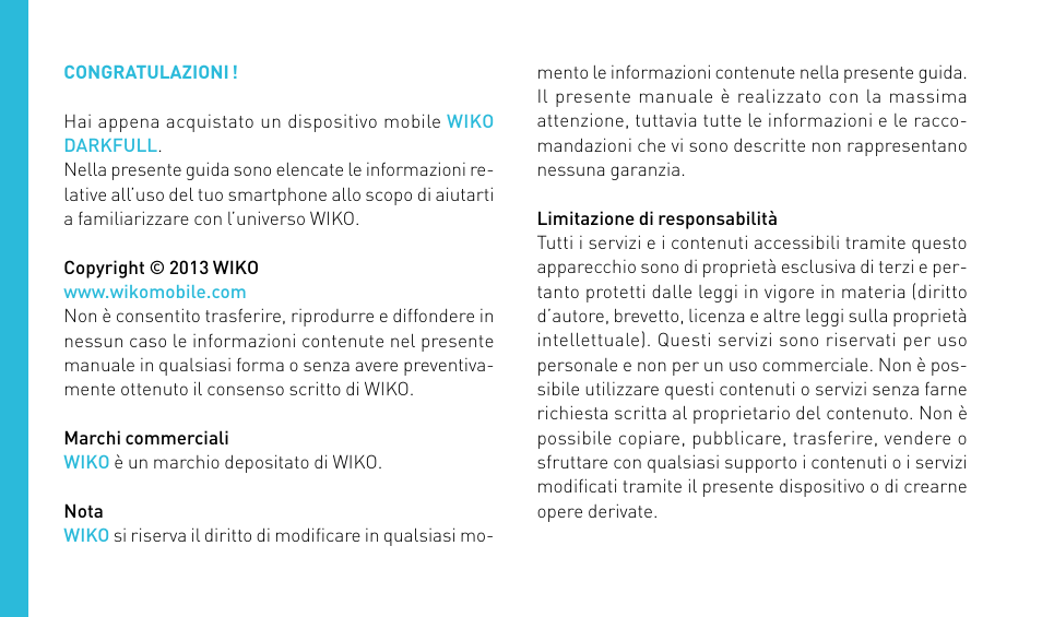 Wiko DARKFULL User Manual | Page 52 / 194