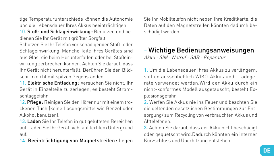 Wiko DARKMOON User Manual | Page 139 / 194