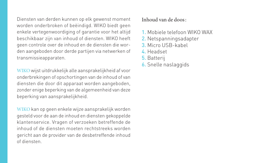 Wiko WAX 4G User Manual | Page 150 / 194