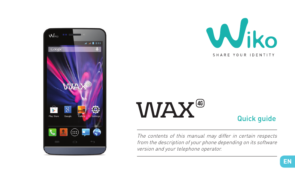 Wiko WAX 4G User Manual | Page 27 / 194