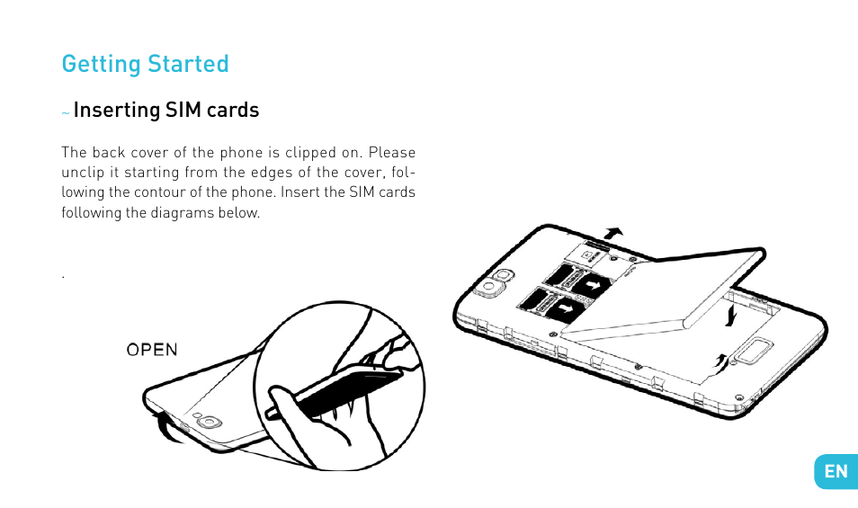 Getting started | Wiko RAINBOW User Manual | Page 33 / 194