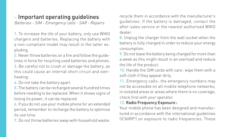 Wiko BIRDY 4G User Manual | Page 22 / 235