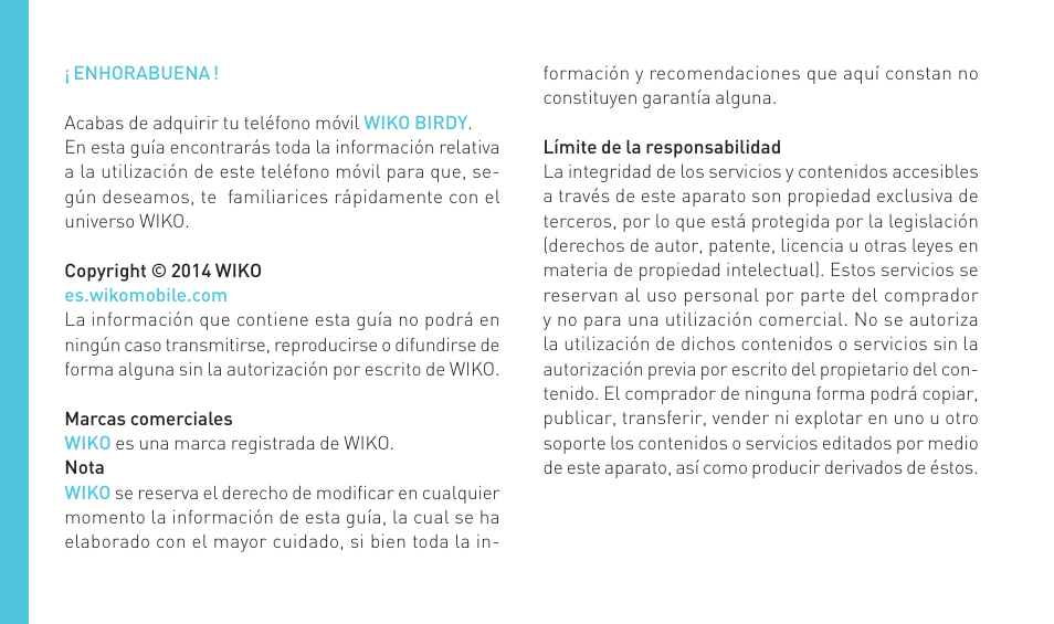 Wiko BIRDY 4G User Manual | Page 82 / 235