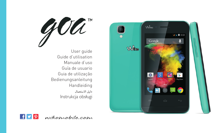 Wiko GOA User Manual | 235 pages