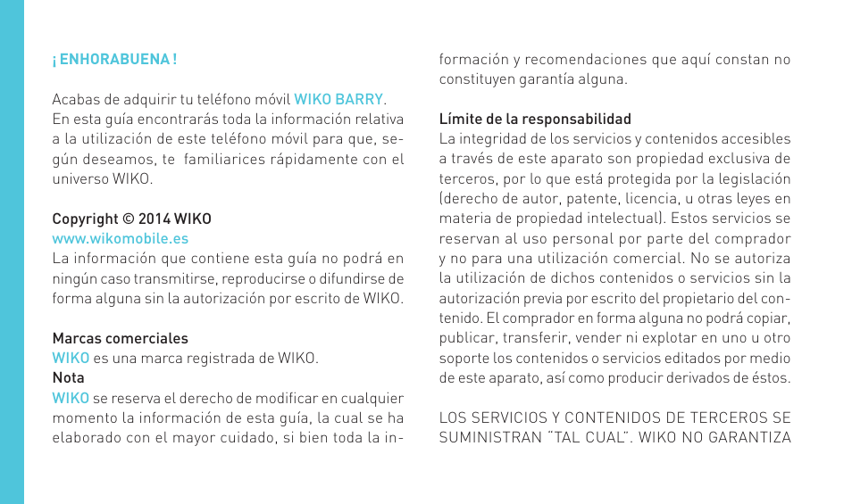 Wiko BARRY User Manual | Page 76 / 194