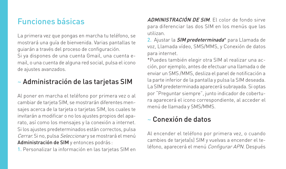 Funciones básicas | Wiko BARRY User Manual | Page 84 / 194