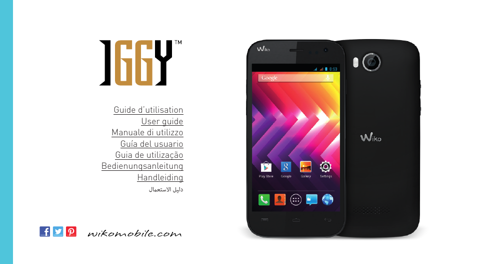 Wiko IGGY User Manual | 194 pages