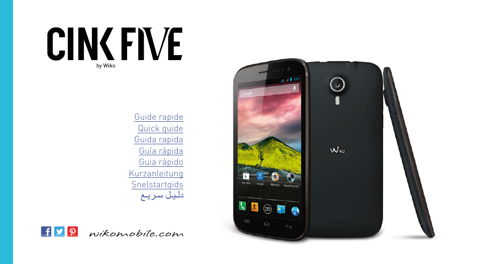 Wiko CINK FIVE User Manual | 194 pages