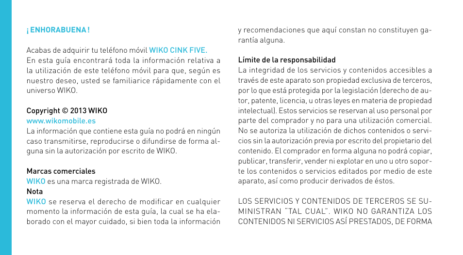 Wiko CINK FIVE User Manual | Page 76 / 194