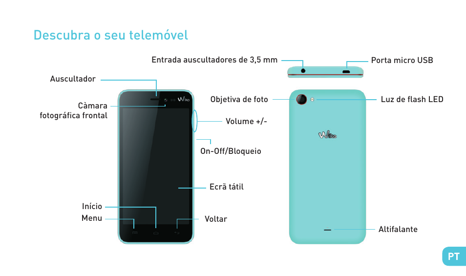 Descubra o seu telemóvel | Wiko JIMMY User Manual | Page 111 / 236