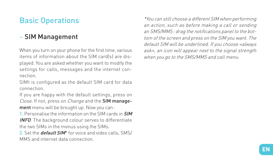 Basic operations | Wiko JIMMY User Manual | Page 13 / 236