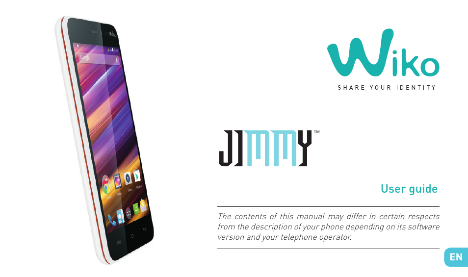 User guide | Wiko JIMMY User Manual | Page 3 / 236
