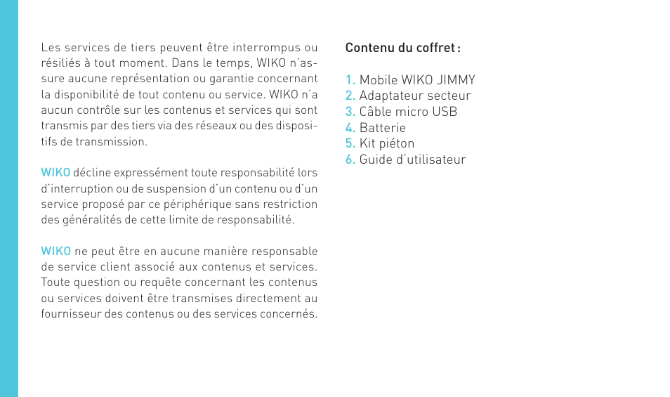 Wiko JIMMY User Manual | Page 32 / 236