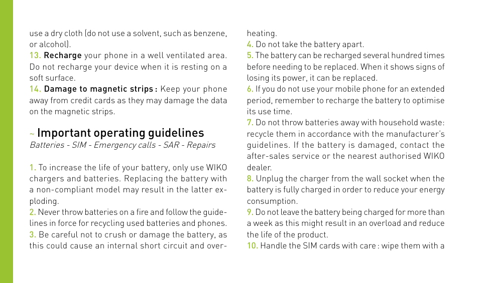Wiko MINZ+ User Manual | Page 32 / 148