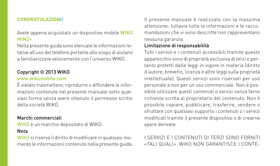 Wiko MINZ+ User Manual | Page 40 / 148