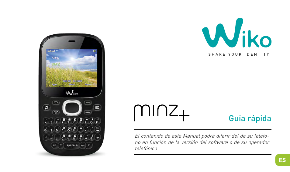 Guida rapida, Guía rapidá, Guía rápida | Wiko MINZ+ User Manual | Page 57 / 148