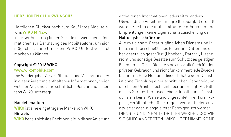 Wiko MINZ+ User Manual | Page 94 / 148