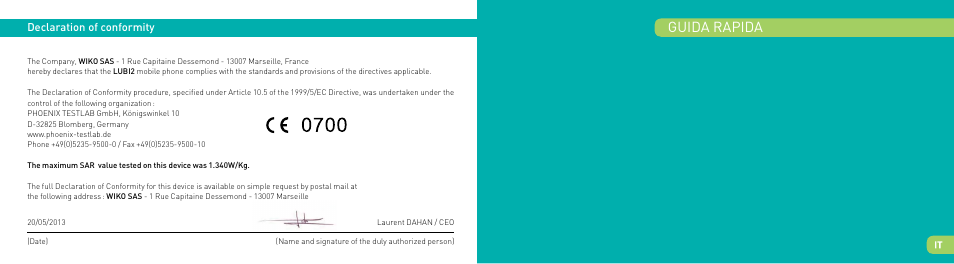 Guida rapida | Wiko LUBI 2 User Manual | Page 12 / 43