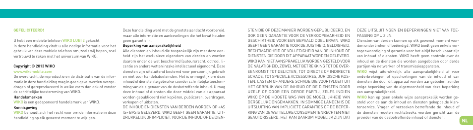 Wiko LUBI 2 User Manual | Page 33 / 43