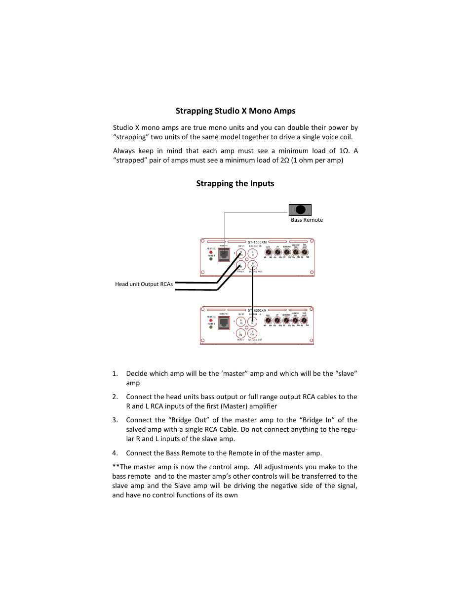 Zapco Studio X Series User Manual | Page 13 / 20