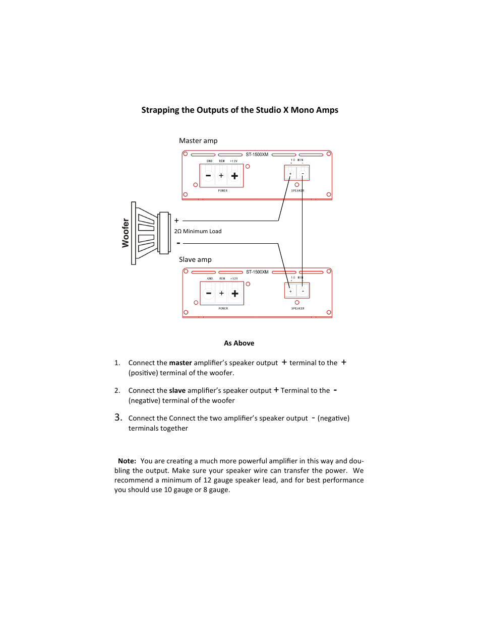 Zapco Studio X Series User Manual | Page 14 / 20