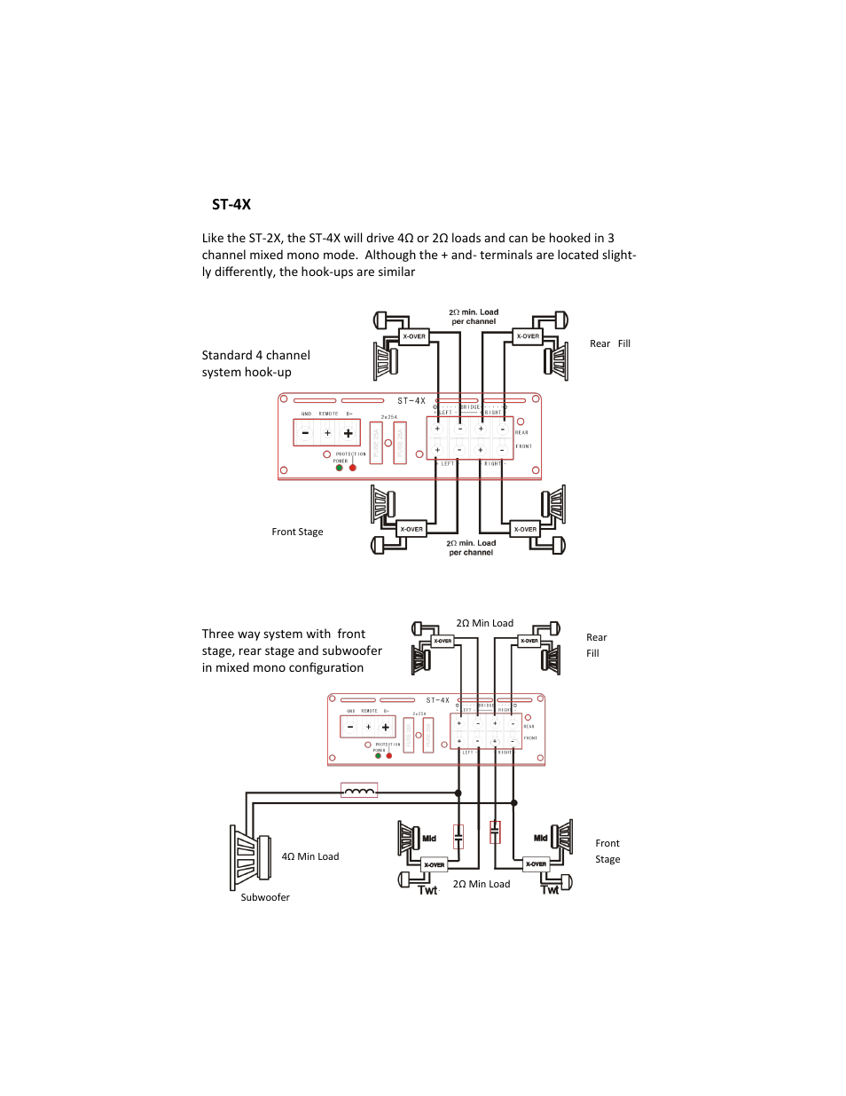 St-4x | Zapco Studio X Series User Manual | Page 16 / 20