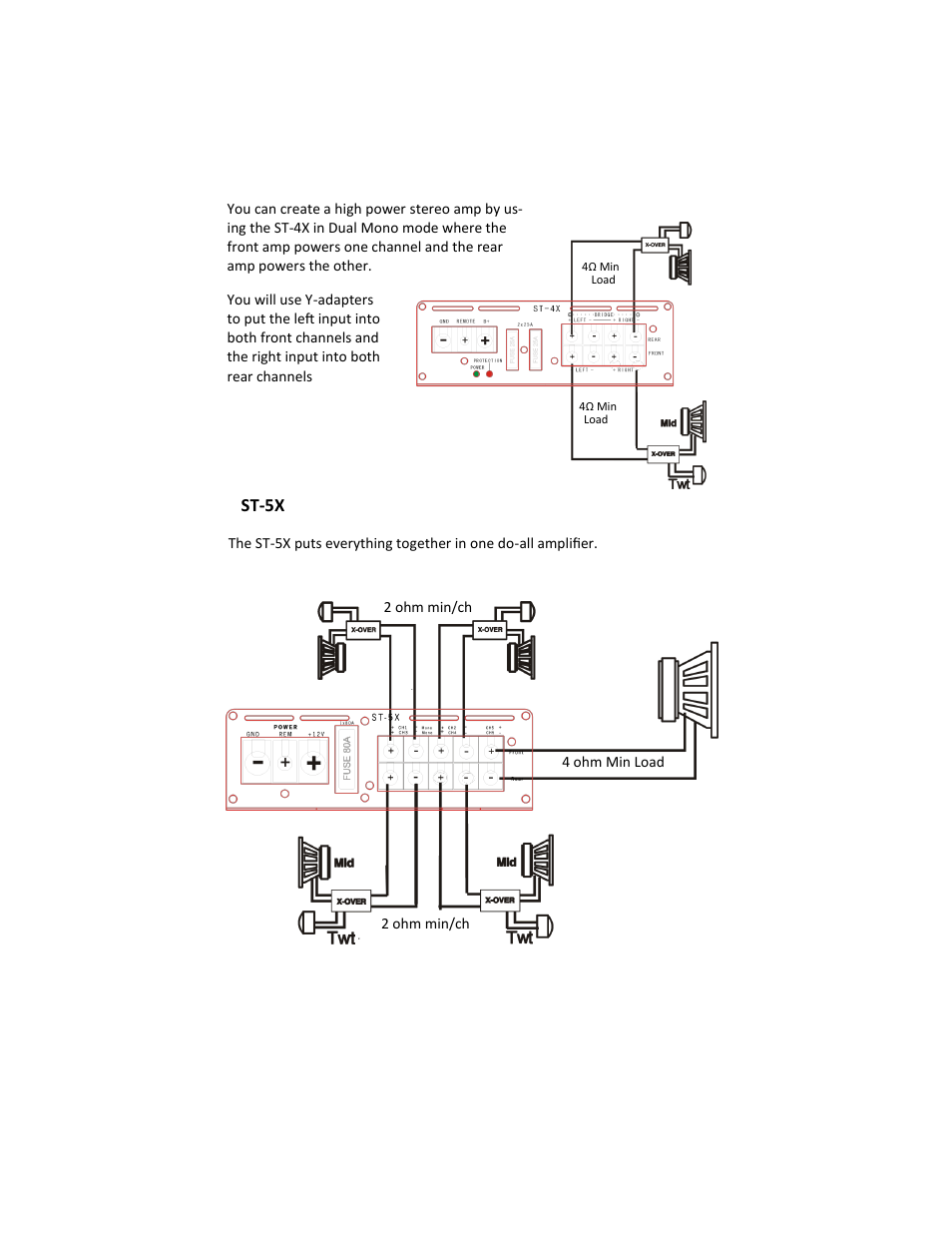 St-5x | Zapco Studio X Series User Manual | Page 17 / 20