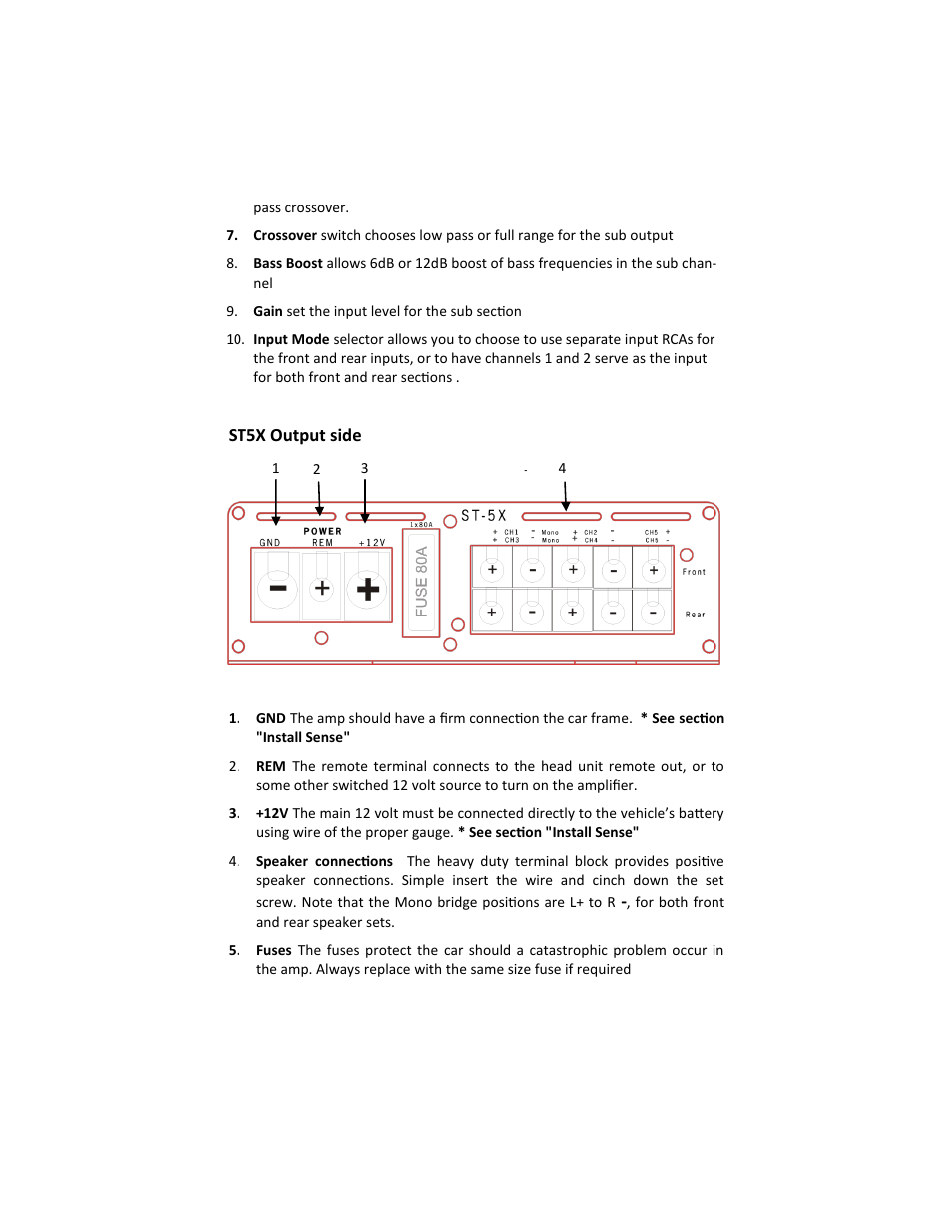 Zapco Studio X Series User Manual | Page 9 / 20