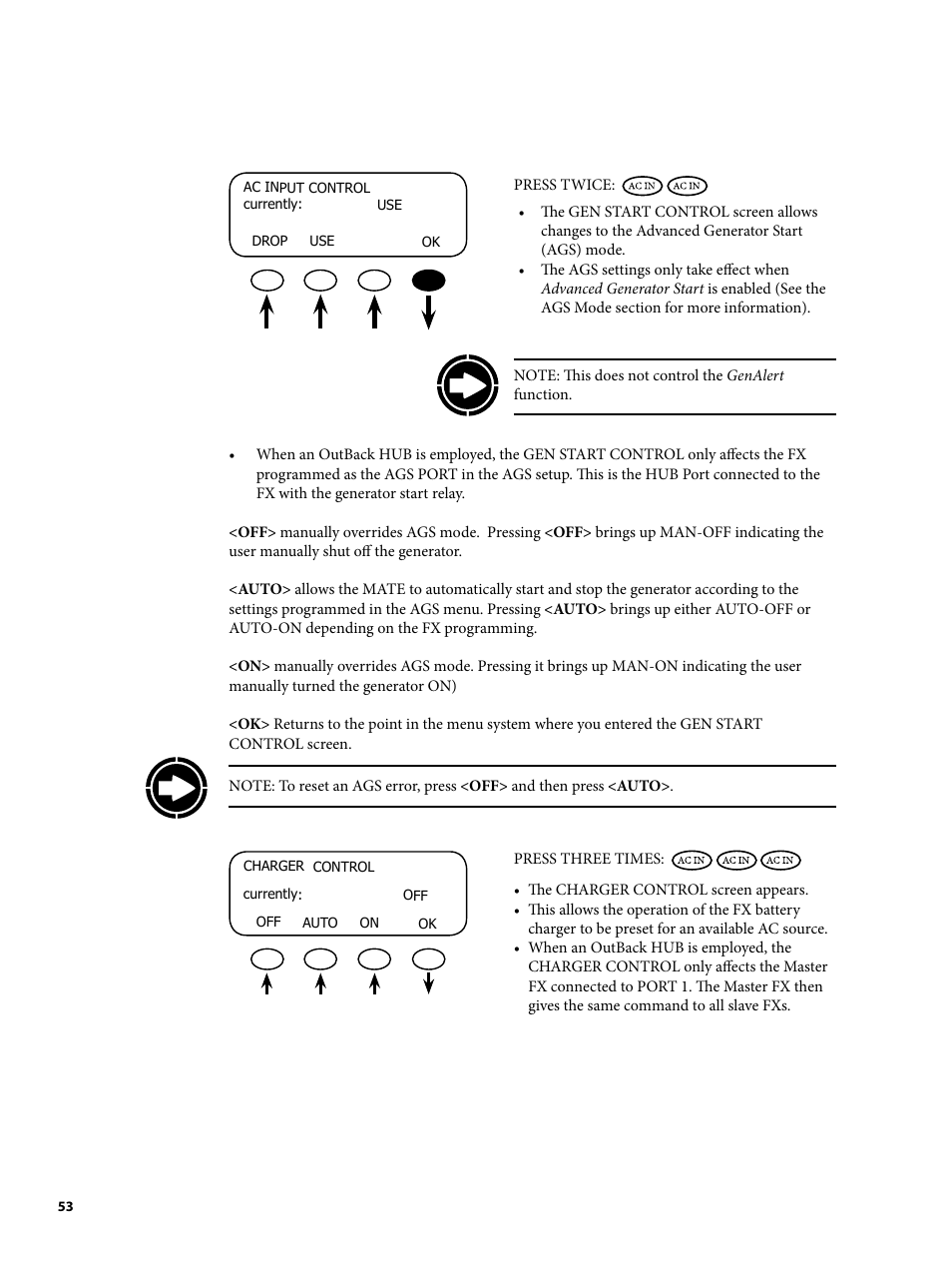 Outback Power Systems MATE2 User Manual | Page 53 / 128