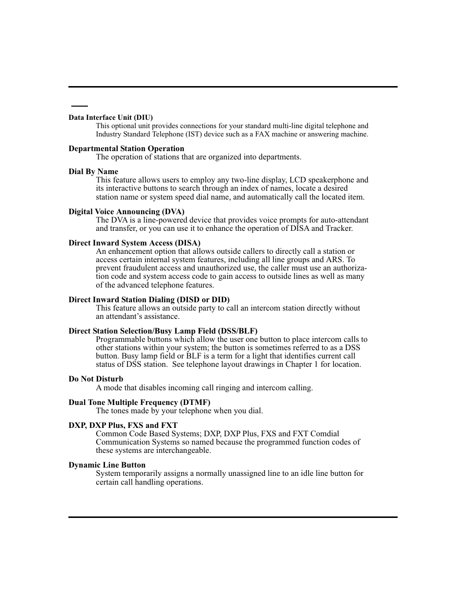 Vertical Communications and FXT User Manual | Page 109 / 132