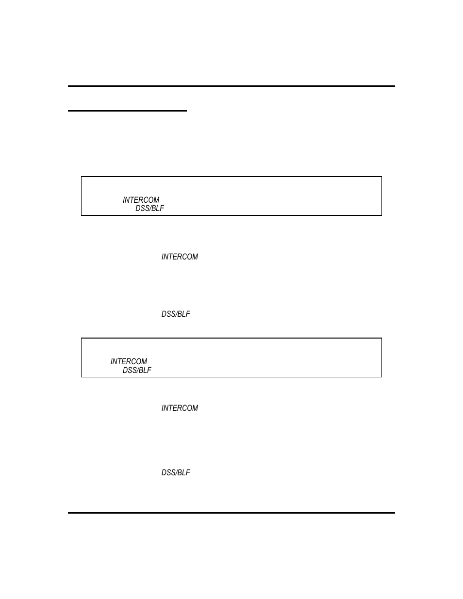 Making intercom calls 24, Dialing intercom numbers (tone-first), 24, Dialing intercom numbers (voice-first), 24 | Making intercom calls | Vertical Communications GCA70-248 User Manual | Page 32 / 92