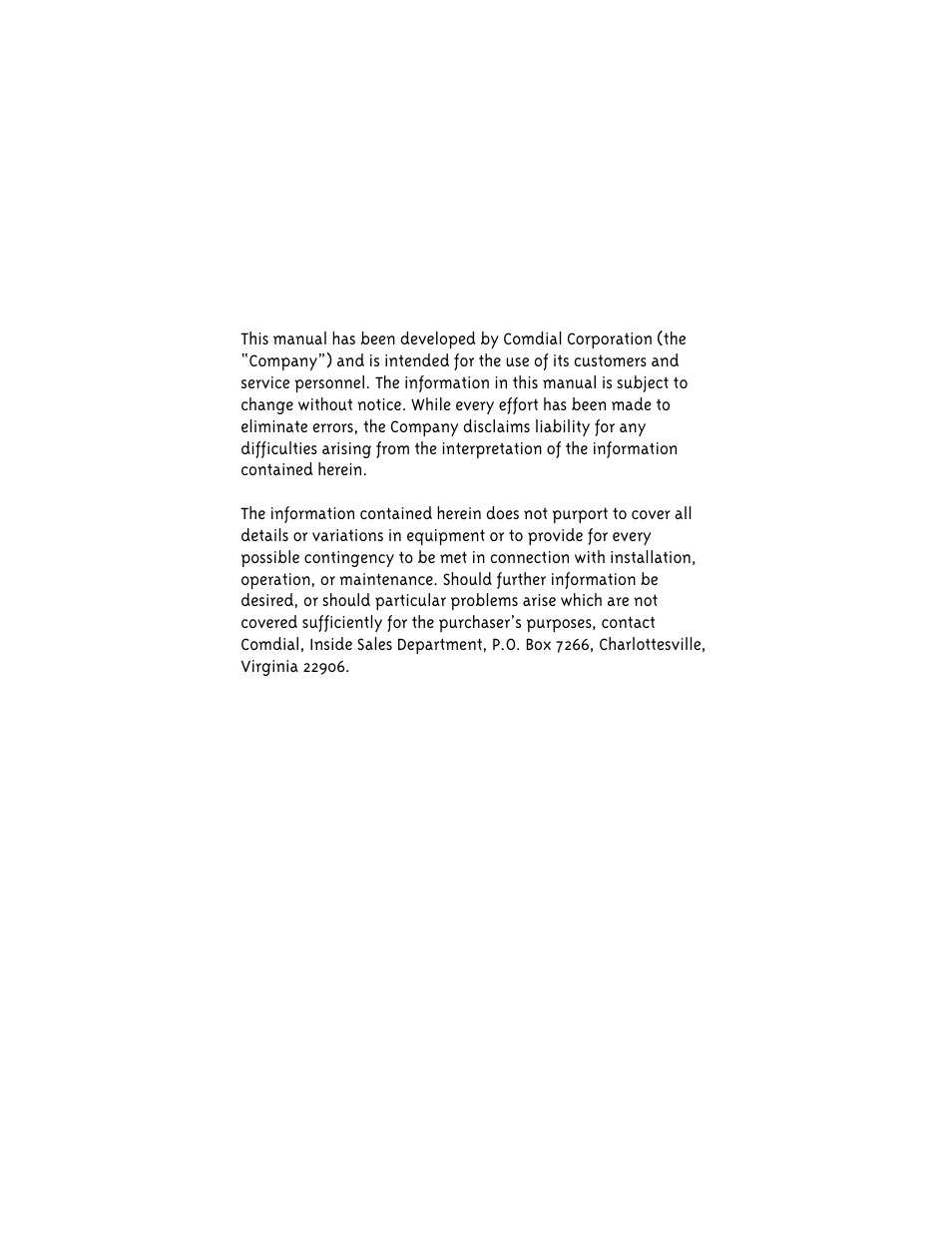 Vertical Communications Scout Telephone User Manual | Page 22 / 23